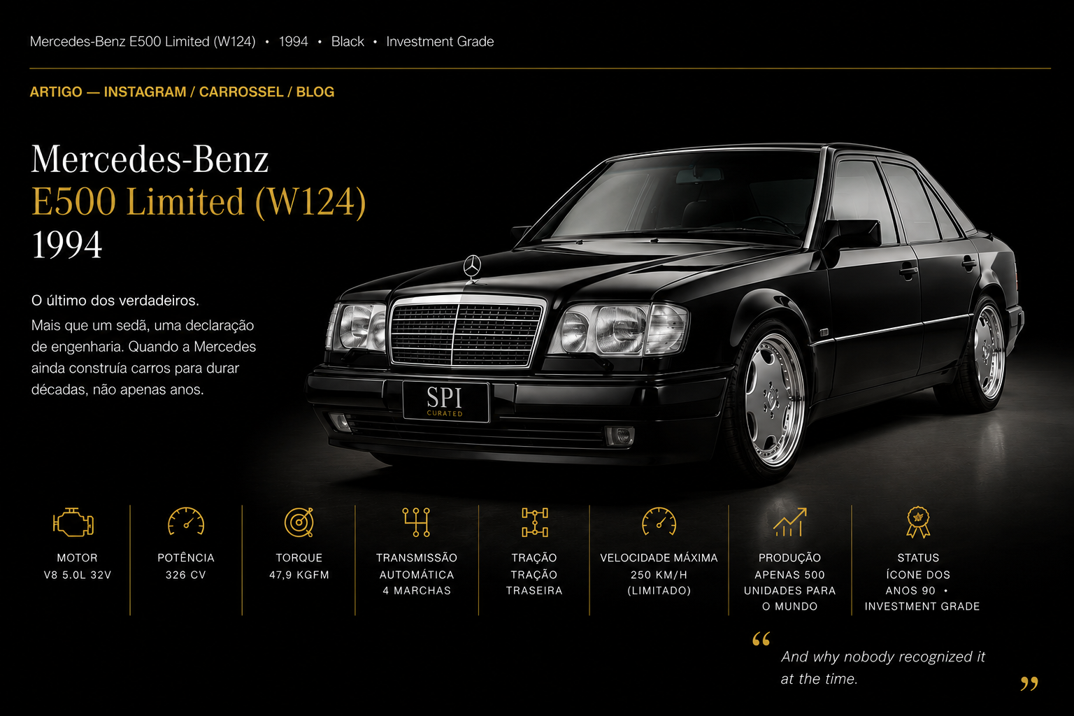 The Benz that Porsche built