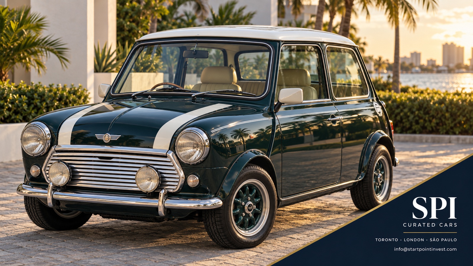 British Racing Green Mini